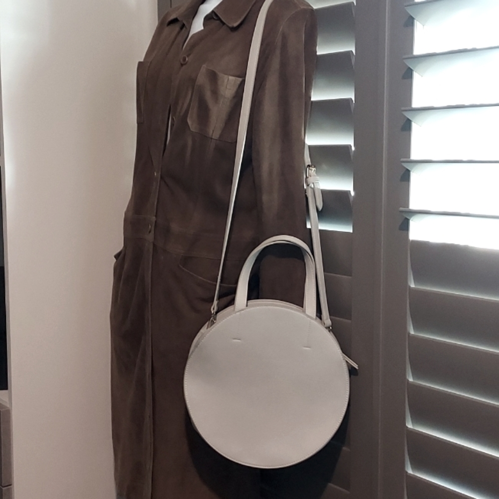 SHIRALEAH VEGAN LEATHER MEL CROSSBODY BAG